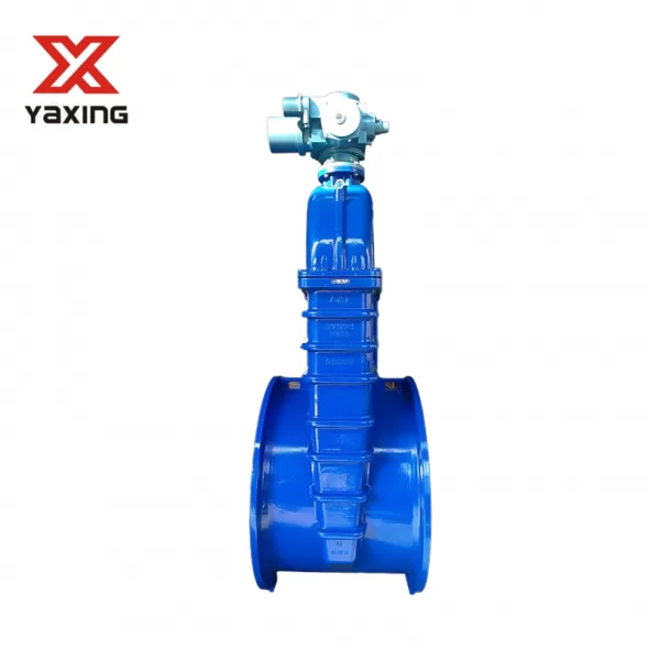 Resilient Seated Gate Valve BS5163 With Electric Actuator